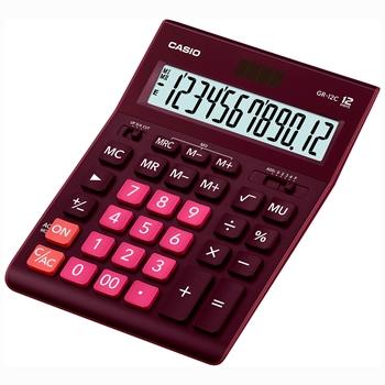 CASIO CALCULADORA DE OFICINA SOBREMESA 12 DÍGITOS MORADO
