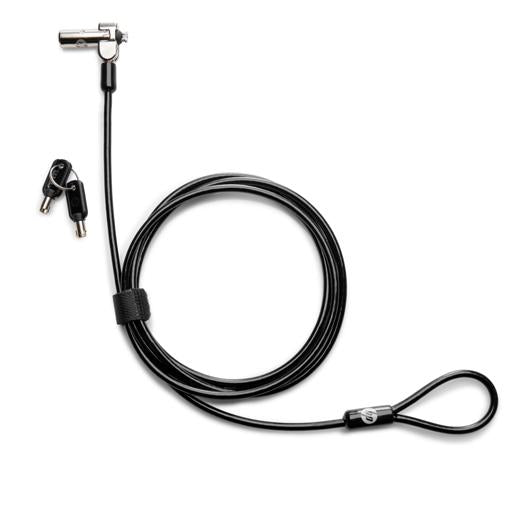 HP CABLE DE SEGURIDAD CON LLAVE PARA PORTÁTIL NEGRO